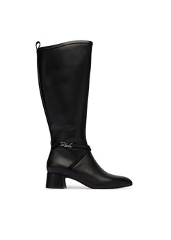 KARL LAGERFELD Kozaki KL30375 Czarny - id: 0000305617323 - marki Karl Lagerfeld - 186032208 KARL LAGERFELD Kozaki KL30375 Czarny ze sklepu MODIVO w kategorii Kozaki damskie - zdjęcie 186032208