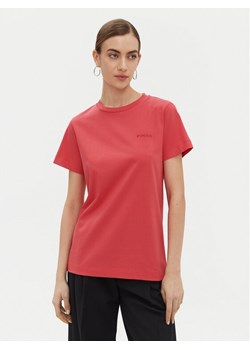 PINKO T-Shirt 101752 A2HN Czerwony Regular Fit ze sklepu MODIVO w kategorii Bluzki damskie - zdjęcie 186032247