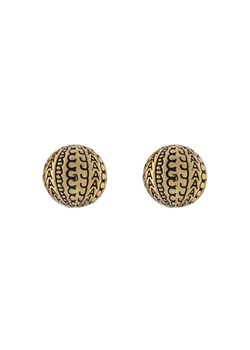 Marc Jacobs Kolczyki The Monogram Stud 2S4JER001J53 Złoty ze sklepu MODIVO w kategorii Kolczyki - zdjęcie 186032259
