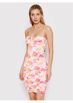 DeeZee Sukienka koktajlowa Sally ILF002 Kolorowy Slim Fit ze sklepu MODIVO w kategorii Sukienki - zdjęcie 186032407