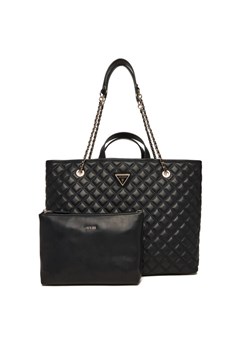 Guess Torebka Giully II HWQG96 73290 Czarny ze sklepu MODIVO w kategorii Torby Shopper bag - zdjęcie 186032417