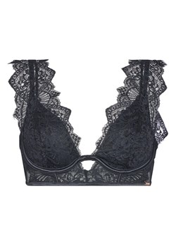 Hunkemöller Biustonosz z fiszbiną Zoe Up 303110 Czarny ze sklepu MODIVO w kategorii Biustonosze - zdjęcie 186032446