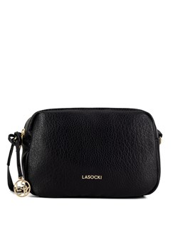 Lasocki Torebka LSK-K-030-06 Czarny ze sklepu MODIVO w kategorii Listonoszki - zdjęcie 186032465