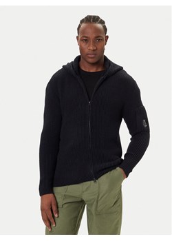 C.P. Company Kardigan 19CMKN258A006170A Czarny Regular Fit ze sklepu MODIVO w kategorii Swetry męskie - zdjęcie 186032469