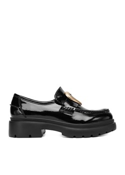 Eva Minge Loafersy EO-ENNA-02 Czarny ze sklepu MODIVO w kategorii Lordsy damskie - zdjęcie 186032546