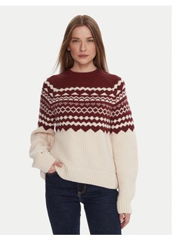 Barbour Sweter LKN1684MI11 Écru Regular Fit ze sklepu MODIVO w kategorii Swetry damskie - zdjęcie 186032587