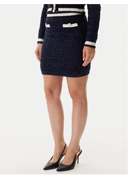 Guess Spódnica ołówkowa W5BD1X Z4090 Granatowy Slim Fit ze sklepu MODIVO w kategorii Spódnice - zdjęcie 186032697