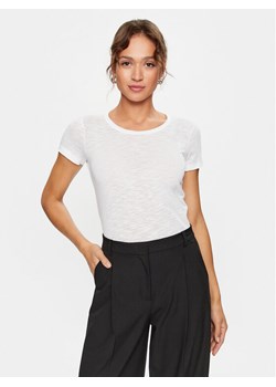 Sisley T-Shirt 3FD4L11A2 Biały Regular Fit ze sklepu MODIVO w kategorii Bluzki damskie - zdjęcie 186032766