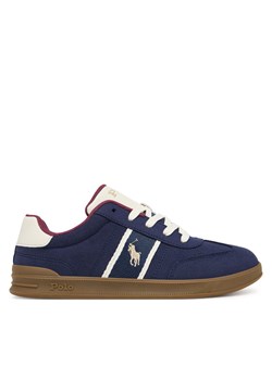 Polo Ralph Lauren Sneakersy Heritage Court III T-Toe RL03353411 Granatowy - id: 0000305681003 - marki Polo Ralph Lauren - 186032775 Polo Ralph Lauren Sneakersy Heritage Court III T-Toe RL03353411 Granatowy ze sklepu MODIVO w kategorii Buty sportowe dziecięce - zdjęcie 186032775