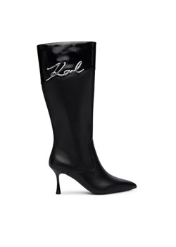 KARL LAGERFELD Kozaki KL32775 Czarny ze sklepu MODIVO w kategorii Kozaki damskie - zdjęcie 186032789