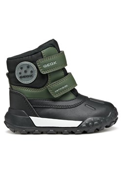 Geox Śniegowce B Trekkyup B Abx B566LC 054FU C0450 M Khaki ze sklepu MODIVO w kategorii Buty zimowe dziecięce - zdjęcie 186032839