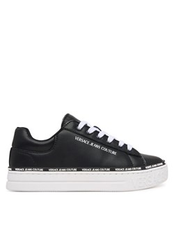 Versace Jeans Couture Sneakersy 79VA3SK5 Czarny ze sklepu MODIVO w kategorii Buty sportowe damskie - zdjęcie 186032928