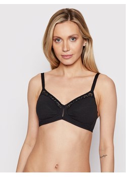 Triumph Biustonosz bezfiszbinowy Beauty 10094814 Czarny ze sklepu MODIVO w kategorii Biustonosze - zdjęcie 186032975