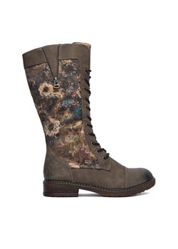 Rieker Kozaki CEO-94731-90 Khaki ze sklepu MODIVO w kategorii Kozaki damskie - zdjęcie 186032985