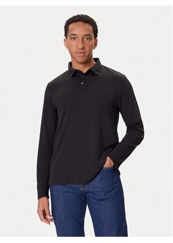 Calvin Klein Polo LV040EM909 Czarny Regular Fit ze sklepu MODIVO w kategorii T-shirty męskie - zdjęcie 186032988