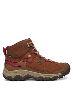 Keen Trekkingi Targhee IV Mid Wp 1030689 Brązowy ze sklepu MODIVO w kategorii Buty trekkingowe damskie - zdjęcie 186033009