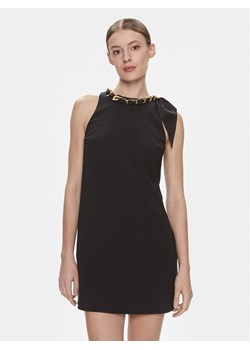 Elisabetta Franchi Sukienka koktajlowa AB-573-41E2-V400 Czarny Regular Fit ze sklepu MODIVO w kategorii Sukienki - zdjęcie 186033116