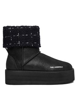 KARL LAGERFELD Śniegowce Thermo KL48552 Czarny ze sklepu MODIVO w kategorii Śniegowce damskie - zdjęcie 186033225