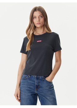 Levi's® T-Shirt Rickie 001Z9-0008 Czarny Slim Fit ze sklepu MODIVO w kategorii Bluzki damskie - zdjęcie 186033295