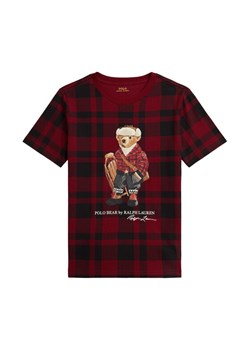 Polo Ralph Lauren T-Shirt 323981259001 Bordowy Regular Fit ze sklepu MODIVO w kategorii T-shirty chłopięce - zdjęcie 186033369