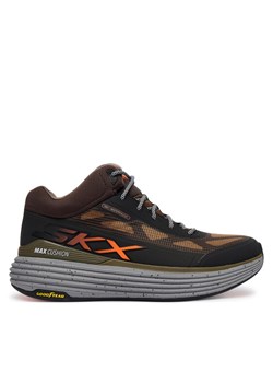 Skechers Sneakersy Max Cushioning Suspension- Terrace 220935 Brązowy ze sklepu MODIVO w kategorii Buty sportowe męskie - zdjęcie 186033377
