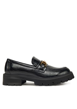 TWINSET Loafersy 252TGT080 Czarny ze sklepu MODIVO w kategorii Lordsy damskie - zdjęcie 186033379