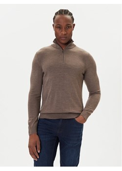 JOOP! Sweter 17 JK-03Dario 30032603 Brązowy Modern Fit ze sklepu MODIVO w kategorii Swetry męskie - zdjęcie 186033396