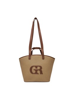 Gino Rossi Torebka RCI9754 Brązowy ze sklepu MODIVO w kategorii Torby Shopper bag - zdjęcie 186033415