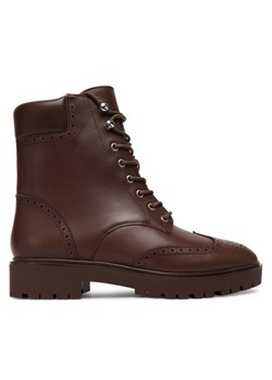 LAUREN RALPH LAUREN Botki Alysn 802977885002 Brązowy ze sklepu MODIVO w kategorii Botki - zdjęcie 186033447