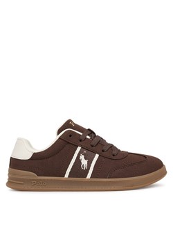 Polo Ralph Lauren Sneakersy Heritage Court III T-Toe RL03353201 Brązowy ze sklepu MODIVO w kategorii Buty sportowe dziecięce - zdjęcie 186033459