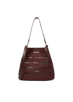 Lasocki Torebka C-LSK-L-013-08 Bordowy ze sklepu MODIVO w kategorii Torby Shopper bag - zdjęcie 186033485