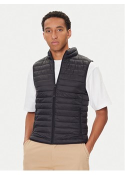 United Colors Of Benetton Kamizelka 2TWDUJ00P Czarny Regular Fit ze sklepu MODIVO w kategorii Kamizelki męskie - zdjęcie 186033487