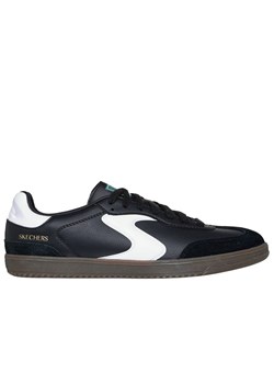 Buty męskie Skechers Hotshot Pyke 254150BKW - czarne ze sklepu streetstyle24.pl w kategorii Trampki męskie - zdjęcie 186056627