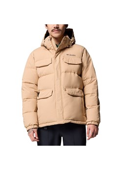 Kurtka męska Columbia Landroamer Hooded Puffer 2088081262 - beżowa ze sklepu streetstyle24.pl w kategorii Kurtki męskie - zdjęcie 186056629
