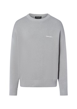 PEGADOR Bluza męska Mężczyźni jasny szary wypukły wzór tkaniny ze sklepu vangraaf w kategorii Bluzy męskie - zdjęcie 186057937