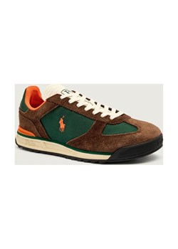 POLO RALPH LAUREN Skórzane sneakersy VARICK ze sklepu Gomez Fashion Store w kategorii Buty sportowe męskie - zdjęcie 186058107