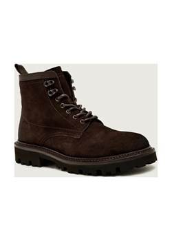 BOSS BLACK Skórzane trapery Julyo_Halb_sdlt ze sklepu Gomez Fashion Store w kategorii Buty zimowe męskie - zdjęcie 186058277