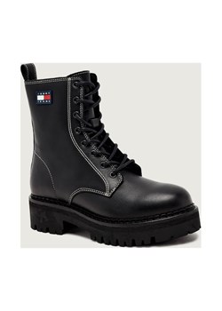 Tommy Jeans Skórzane botki na platformie ze sklepu Gomez Fashion Store w kategorii Workery damskie - zdjęcie 186058447