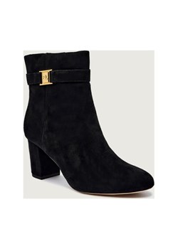LAUREN RALPH LAUREN Skórzane botki na słupku KELLIE ze sklepu Gomez Fashion Store w kategorii Botki - zdjęcie 186058525