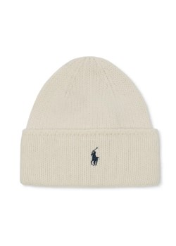 POLO RALPH LAUREN Wełniana czapka PONY ze sklepu Gomez Fashion Store w kategorii Czapki zimowe damskie - zdjęcie 186058699