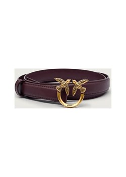 Pinko Skórzany pasek LOVE BERRY ze sklepu Gomez Fashion Store w kategorii Paski damskie - zdjęcie 186058767