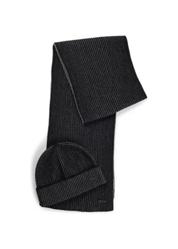 BOSS BLACK Szal + czapka Ercole | z dodatkiem wełny i kaszmiru - id: BB255M000035001 - marki BOSS HUGO BOSS - 186058936 BOSS BLACK Szal + czapka Ercole | z dodatkiem wełny i kaszmiru ze sklepu Gomez Fashion Store w kategorii Szaliki męskie - zdjęcie 186058936