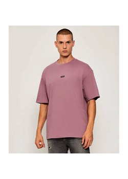 Hugo Blue T-shirt Nalono | Relaxed fit ze sklepu Gomez Fashion Store w kategorii T-shirty męskie - zdjęcie 186059008