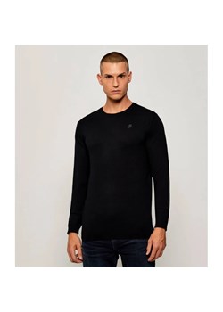 Karl Lagerfeld Wełniany sweter | Slim Fit - id: KL255M000111990 - marki Karl Lagerfeld - 186059076 Karl Lagerfeld Wełniany sweter | Slim Fit ze sklepu Gomez Fashion Store w kategorii Swetry męskie - zdjęcie 186059076