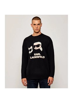 Karl Lagerfeld Sweter | Relaxed fit | z dodatkiem wełny ze sklepu Gomez Fashion Store w kategorii Swetry męskie - zdjęcie 186059098