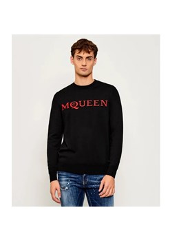 Alexander McQueen Wełniany sweter | Regular Fit ze sklepu Gomez Fashion Store w kategorii Swetry męskie - zdjęcie 186059247