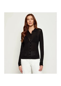 Elisabetta Franchi Wełniany kardigan | Slim Fit ze sklepu Gomez Fashion Store w kategorii Swetry damskie - zdjęcie 186059375