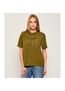 Joop! T-shirt Tomma | Regular Fit ze sklepu Gomez Fashion Store w kategorii Bluzki damskie - zdjęcie 186059377