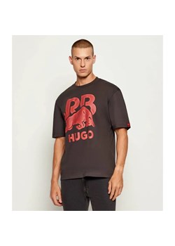 HUGO T-shirt Dayla_RB | HUGO x Racing Bulls | Loose fit - id: BU255M000134205 - marki Hugo Boss - 186059449 HUGO T-shirt Dayla_RB | HUGO x Racing Bulls | Loose fit ze sklepu Gomez Fashion Store w kategorii T-shirty męskie - zdjęcie 186059449