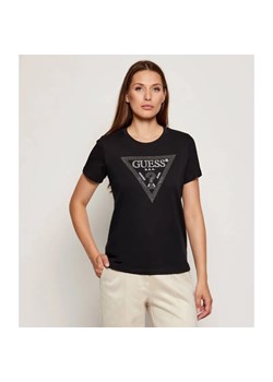 GUESS T-shirt KRYSTAL | Regular Fit ze sklepu Gomez Fashion Store w kategorii Bluzki damskie - zdjęcie 186059509